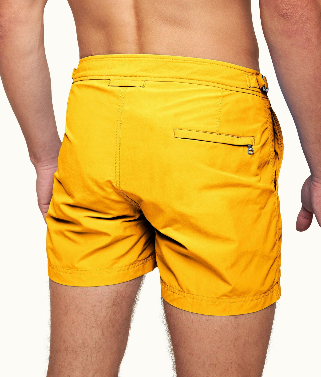 Setter Shorter-Length Swim Short | Yellow Blaze