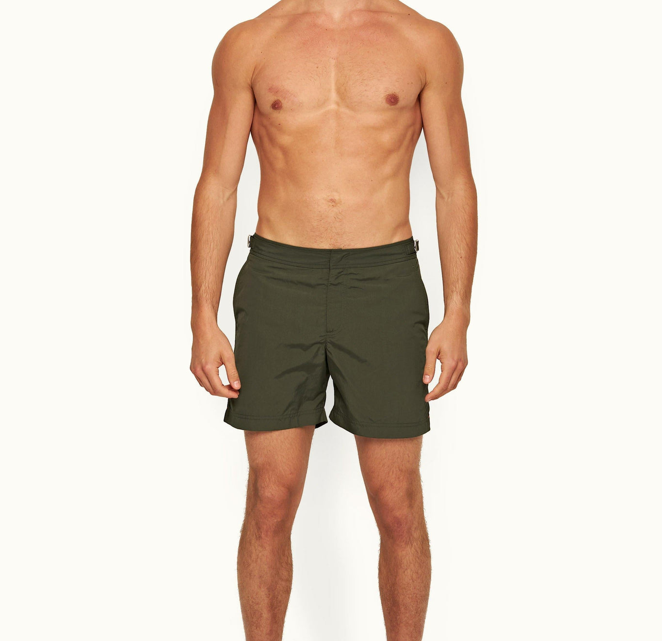 Setter Shorter-Length Swim Shorts | Palm