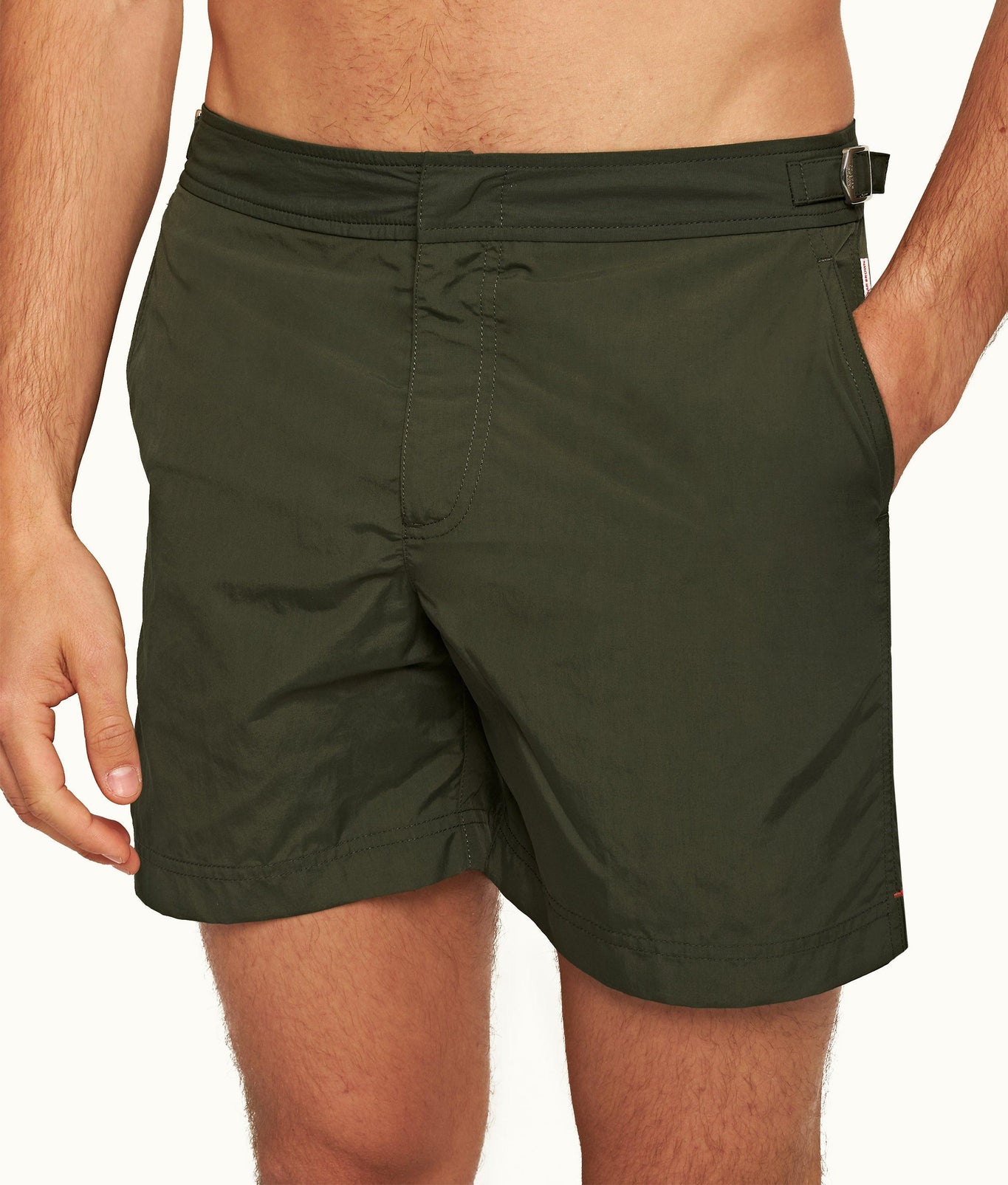 Setter Shorter-Length Swim Shorts | Palm