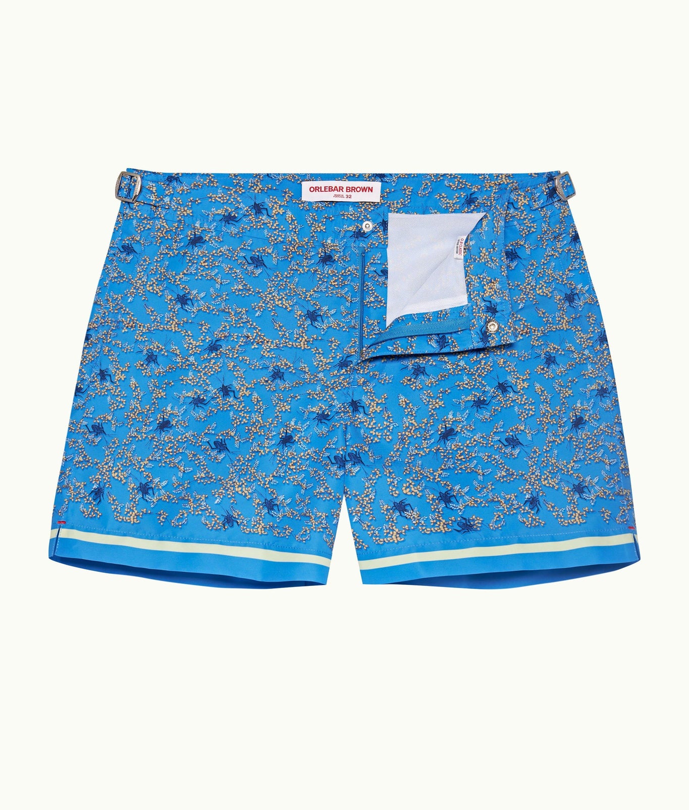 Setter Wonder Full Print Shorter-Length Swim Shorts Woven | Springfield Blue