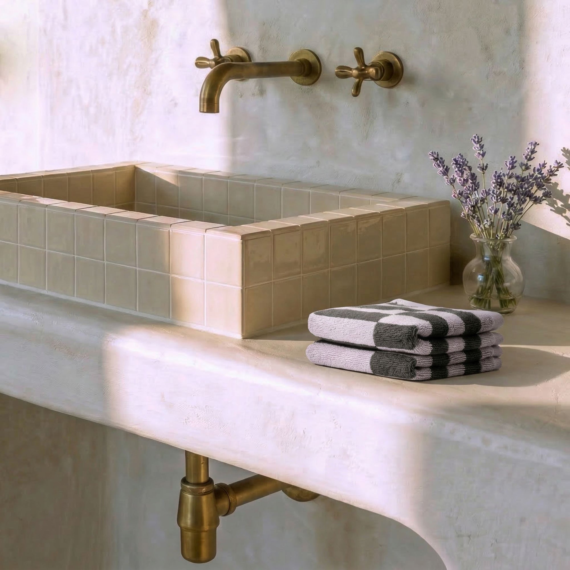 Shadmoor Australian Cotton Towels | Lilac/Charcoal