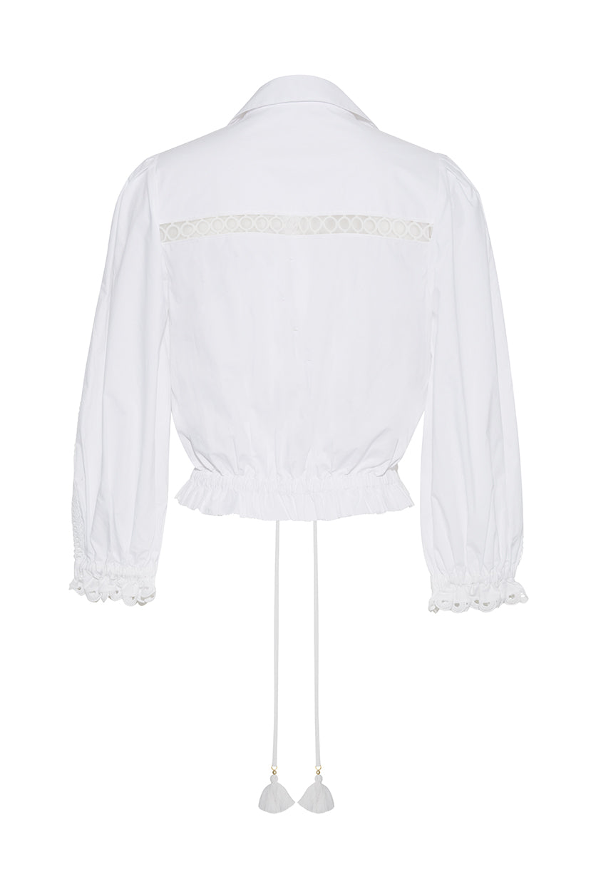 Shalini Top | White