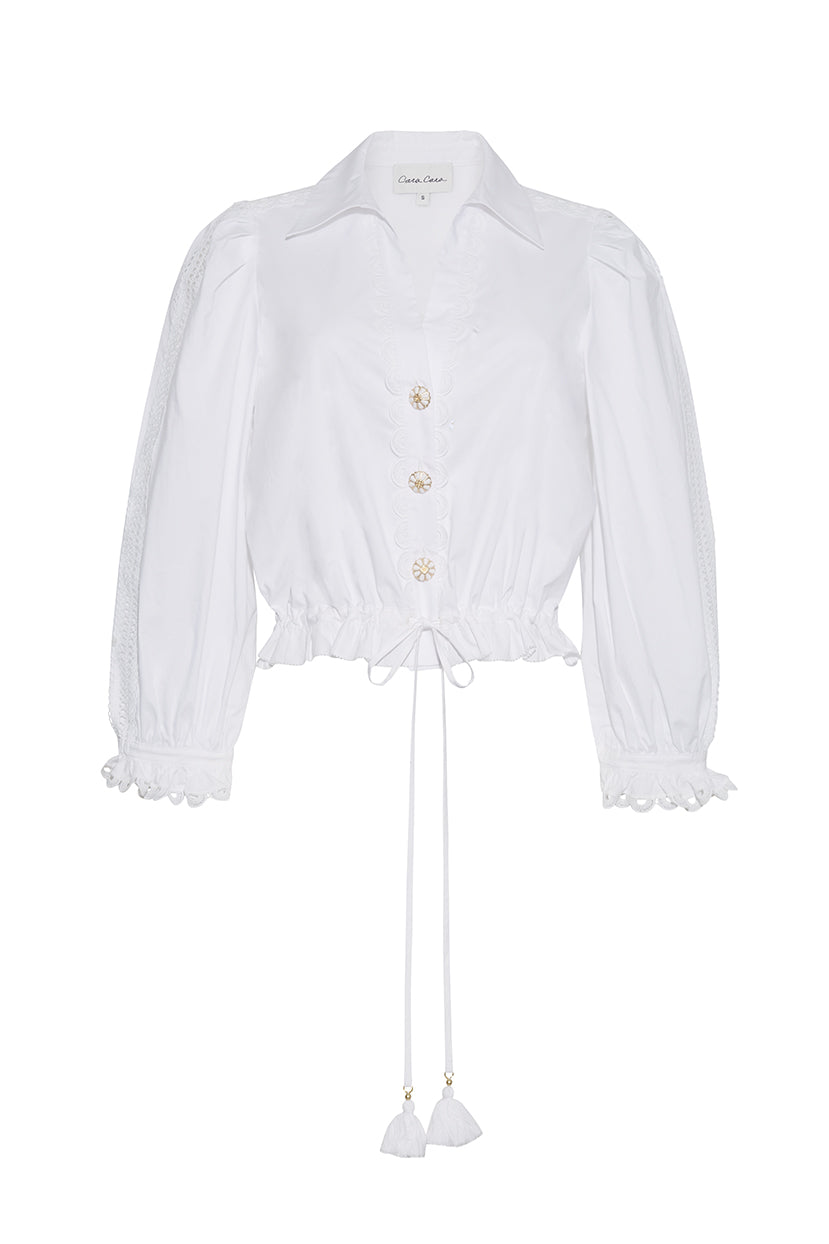 Shalini Top | White