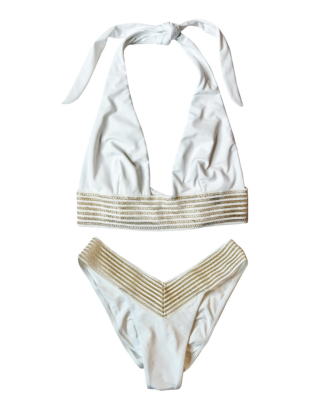 Addie Halter Top | White