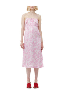 Silk Stretch Satin Slip Dress | Bonbon