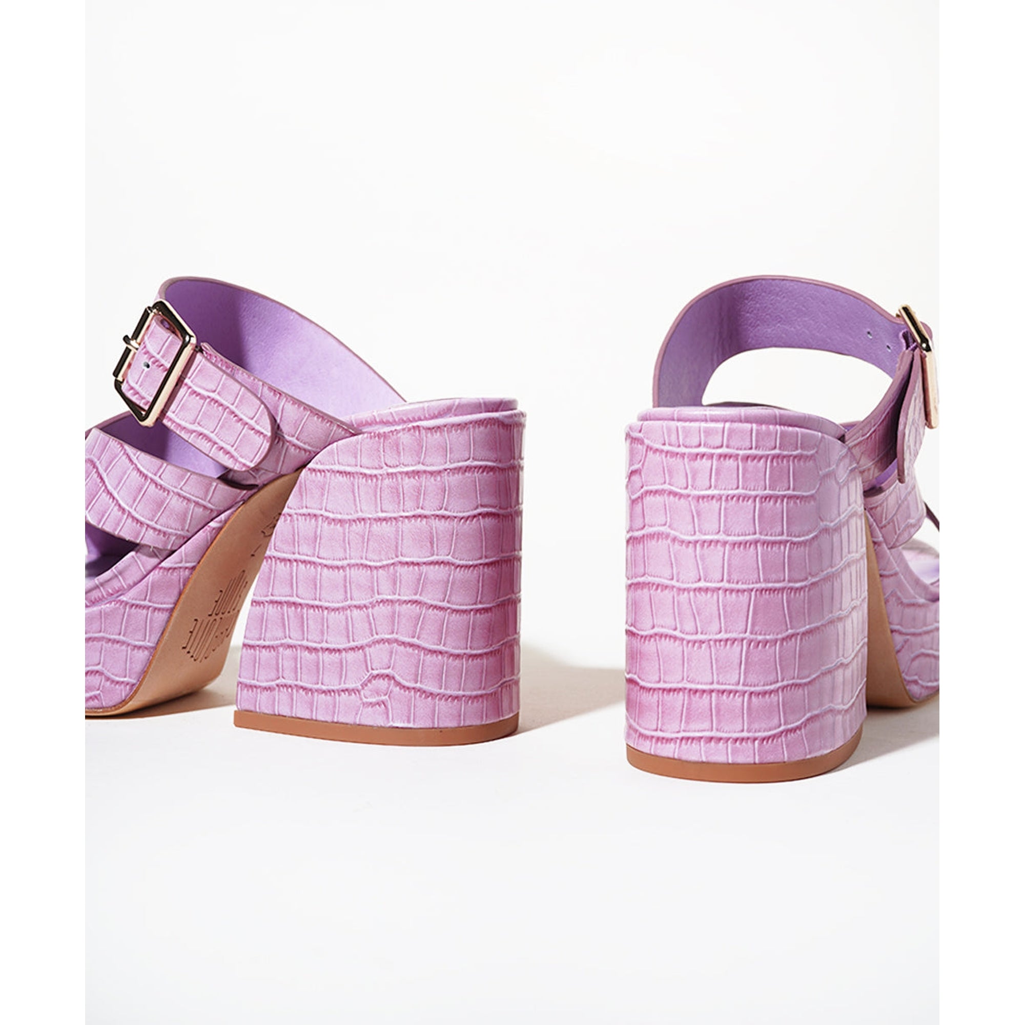 Simi Strappy Platform Sandal | Lilac