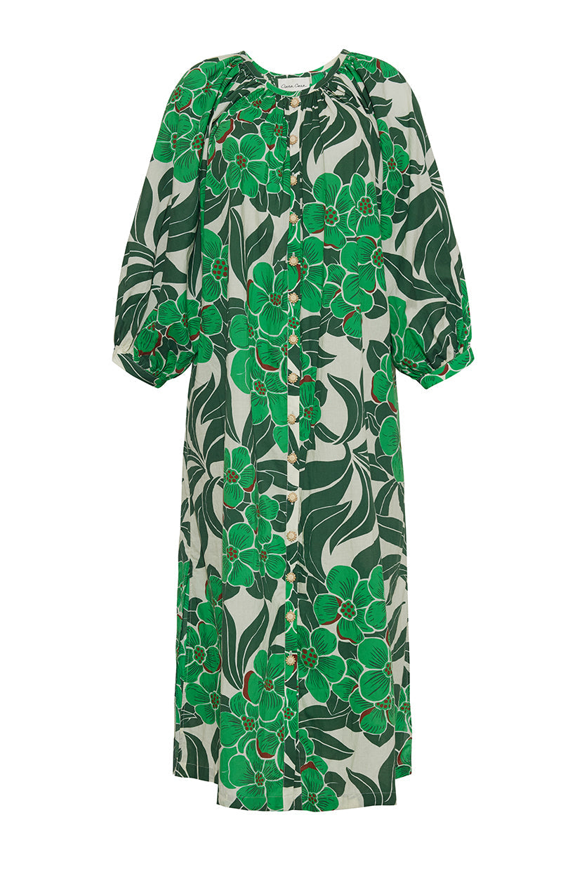 Simone Cover-Up Dress | Palm Beach Green