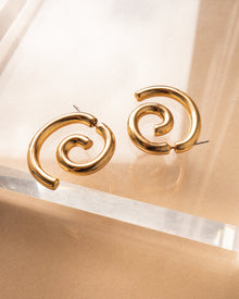 Shell Beach Earrings | Sivan Ayla x Luv Aj | 18K Gold Plated