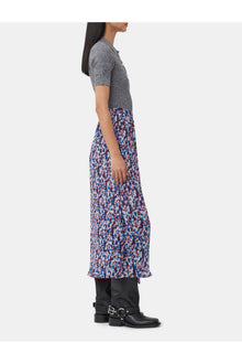 Skirt in Floral Georgette | Multicolour