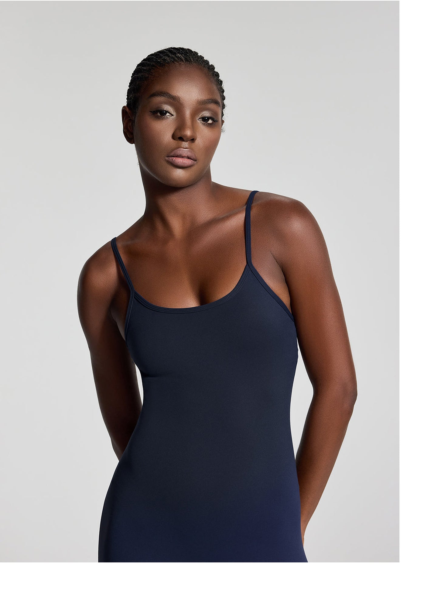 Sleeveless One-Piece Bodysuit | Dusk