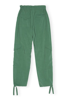 Slub Cargo Trousers | Myrtle