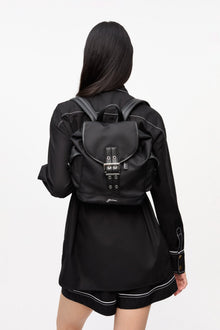 Small Bucky Nylon Backpack | Black