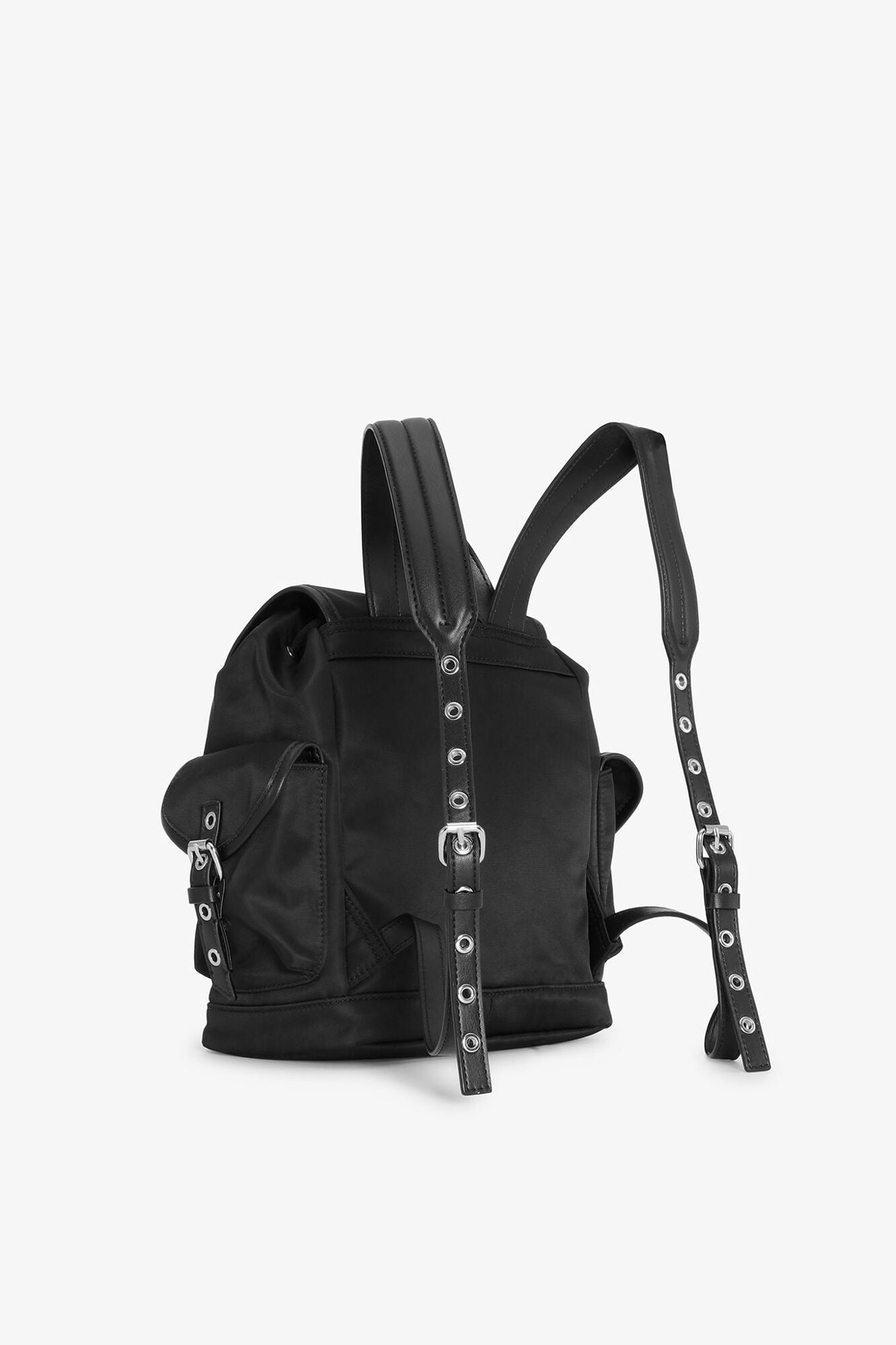 Small Bucky Nylon Backpack | Black