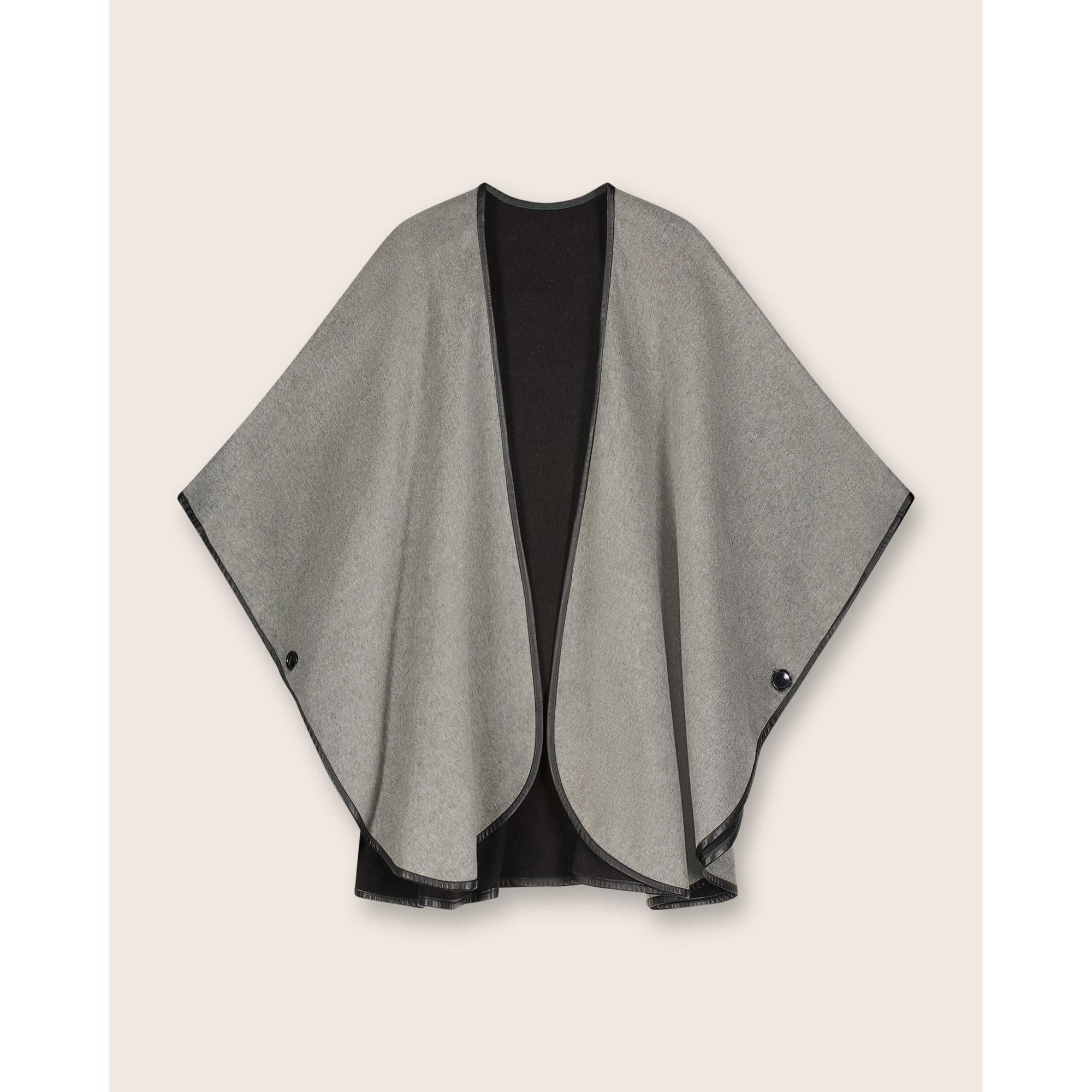 Sofia Cashmere | Women | Womens Cape | Gre Charcoal