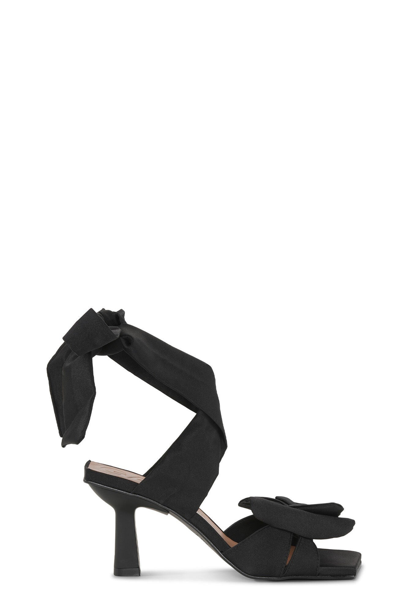 Soft Bow Sandals | Black