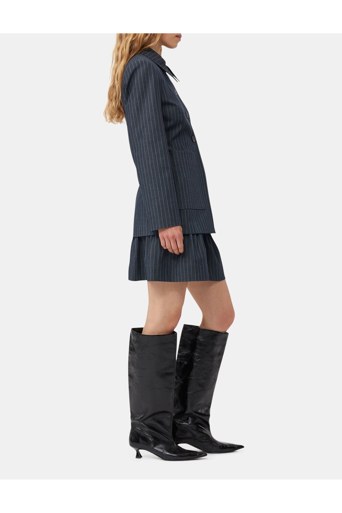 Soft Slouchy High Shaft Boots | Black