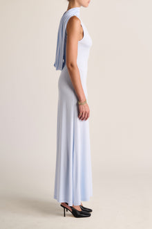 Solina Cowl Dress | Sky
