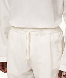 Sonoran Tailored Fit Single Pleat Stretch-Cotton Trousers | Sea Mist