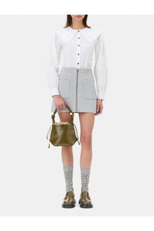 Sparkle Mini Skirt | Silver