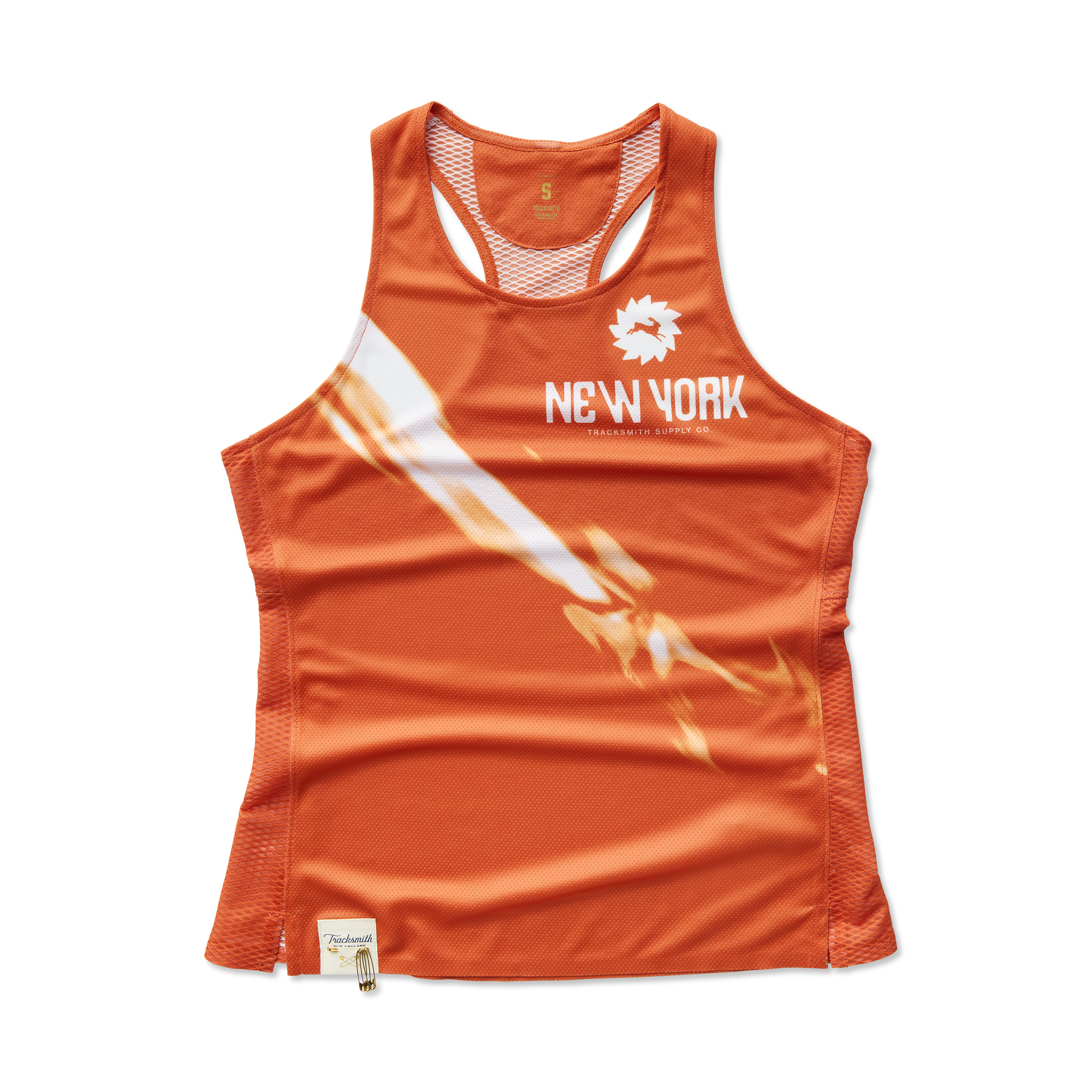 Womens | New York Singlet | Orange