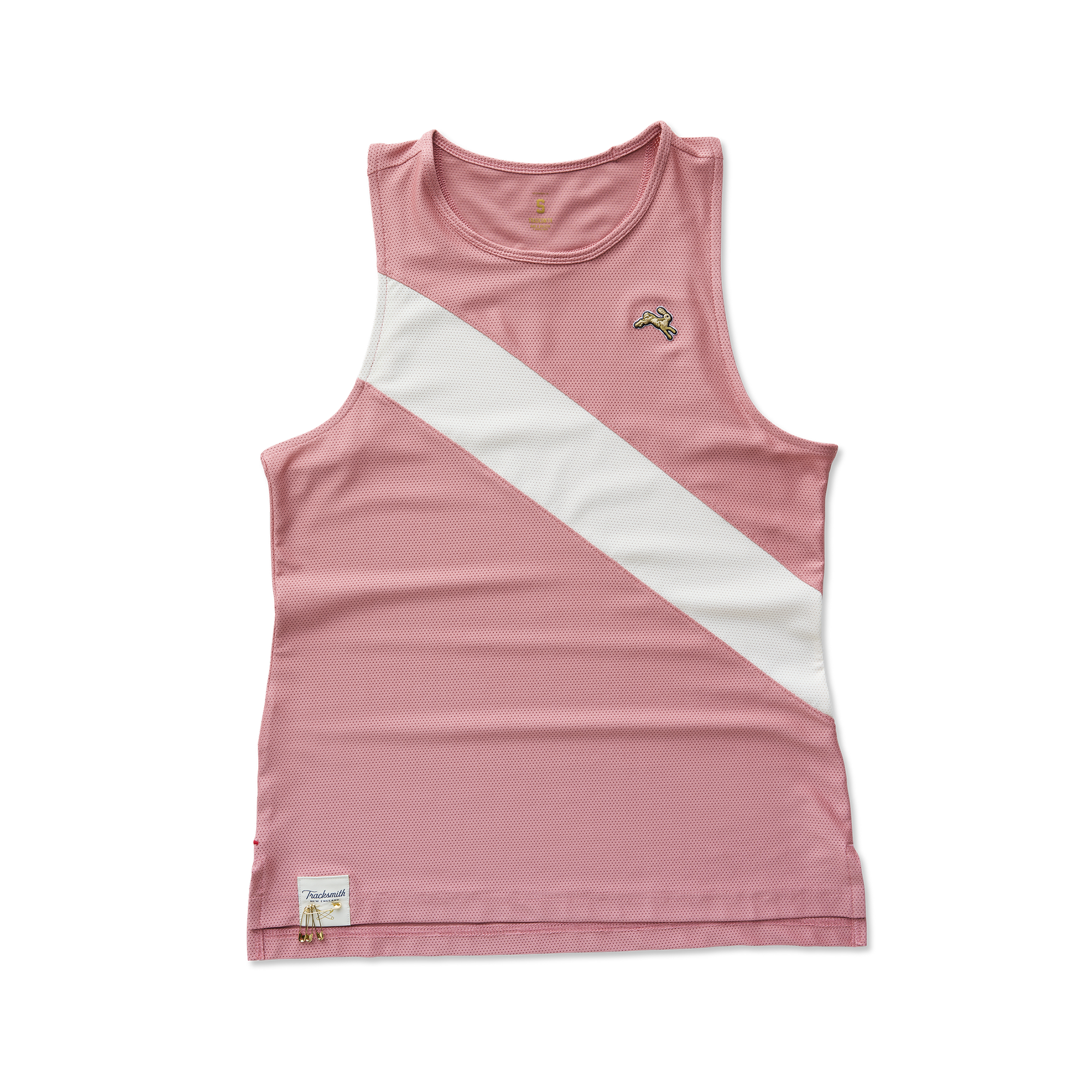 Womens | Van Cortlandt Singlet | Dusty Rose/Ivory