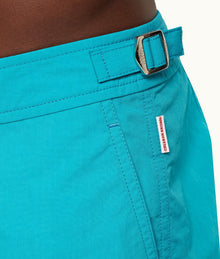 Springer Shortest-Length Swim Shorts | Crystal Sea