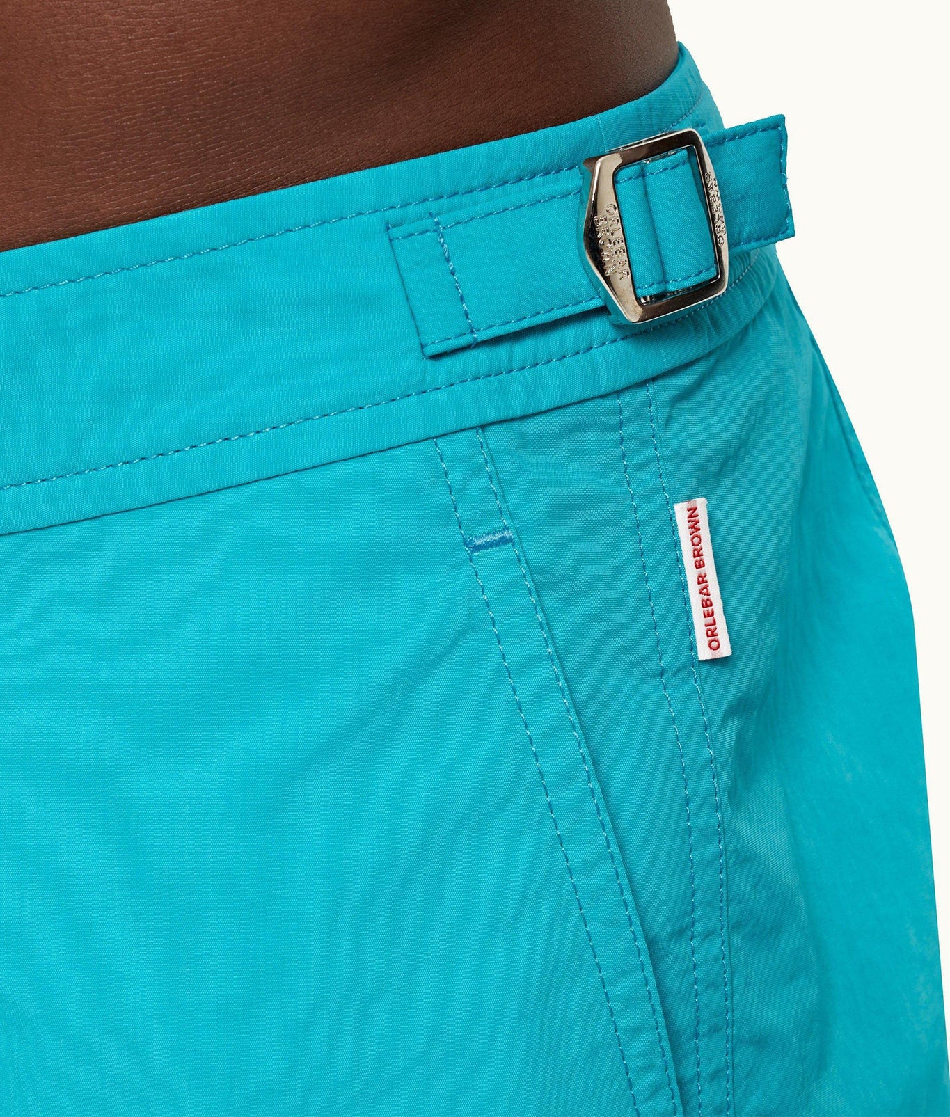 Springer Shortest-Length Swim Shorts | Crystal Sea