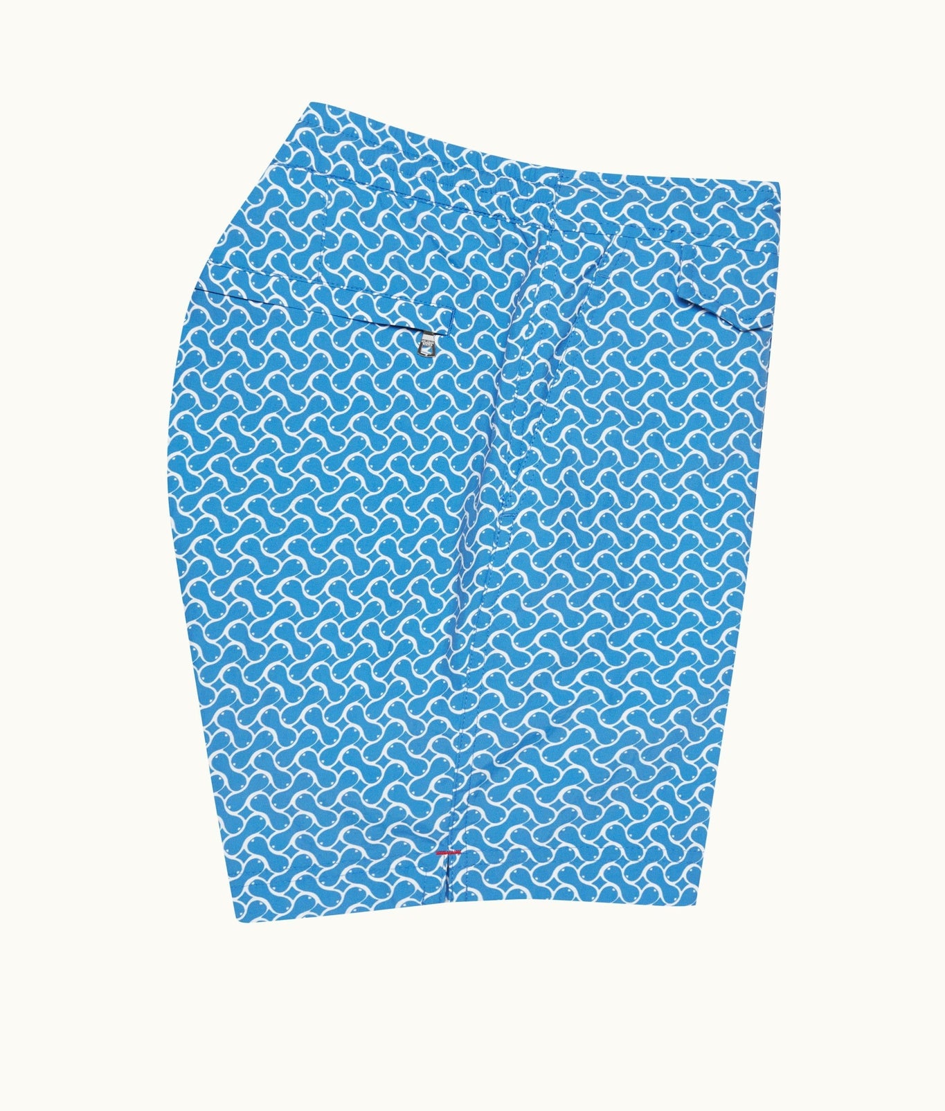 Standard Geometric Mid-Length Drawcord Swim Shorts | Tidal
