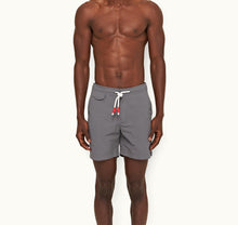 Standard Piping Drawcord Mid-Length Swim Shorts | Fossil