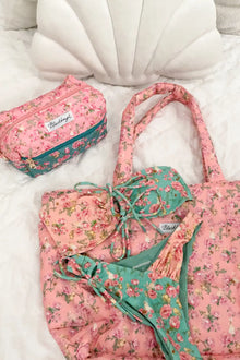 Quilted Tote Bag | Bunny Hop
