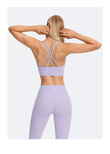 Strappy Back Top | Lavender