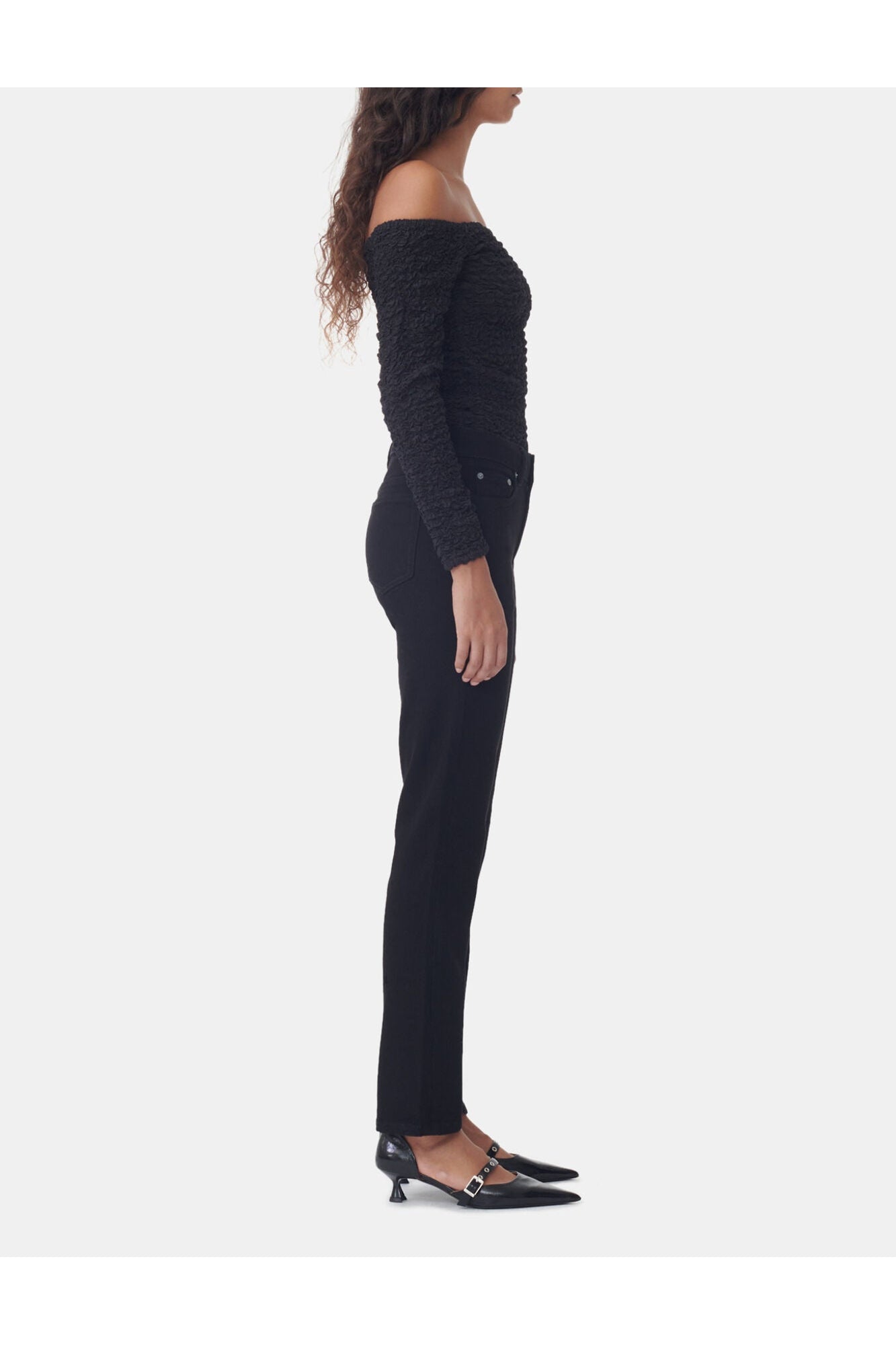 Stretch Beksi Jeans | Black/Black