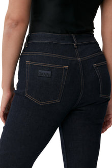 Stretch Cropped Jeans | Indigo