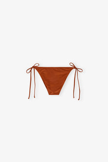 String Bikini Briefs | Copper Brown