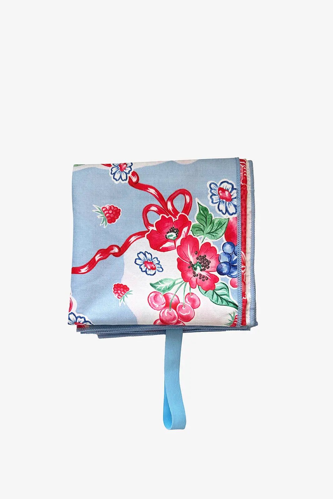 Women | Reversible Packable Beach Towel | Summer Berries