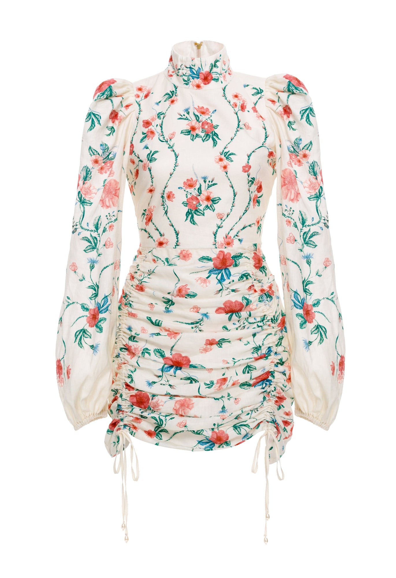 Guaba Mosqueta Mini Dress | Ivory Floral