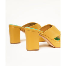 Sylvia Platform Mule | Dijon