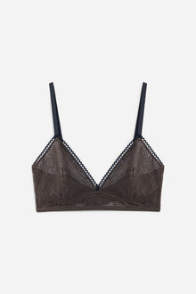 Synergy Soft Triangle Bra | Turkish Coffee