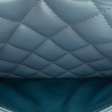 Chanel | Pre-Owned Jumbo Classic Lambskin Double Flap - I | Blue/Dark Blue