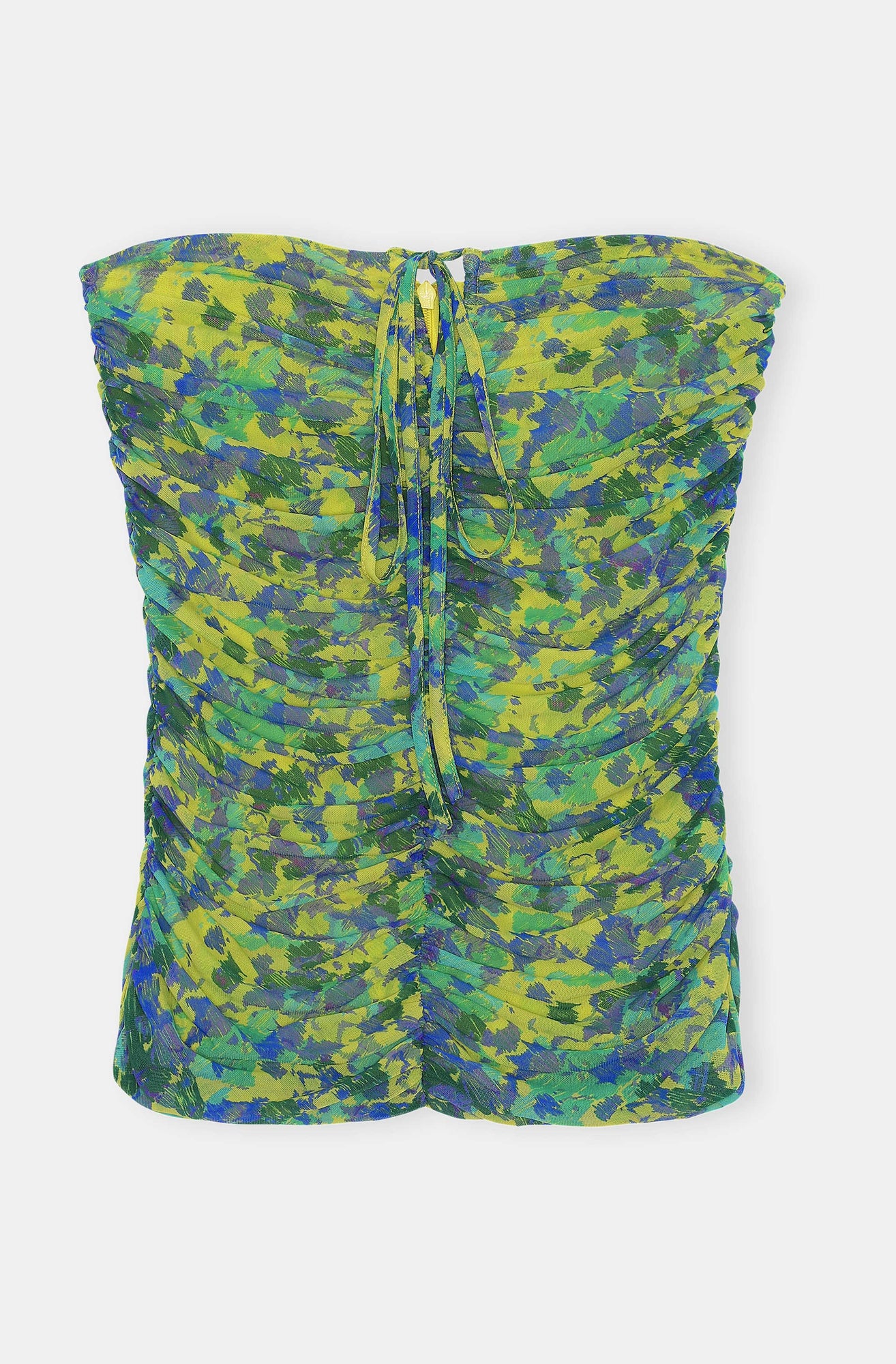 Mesh Ruched Halter Top | Sulphur Spring