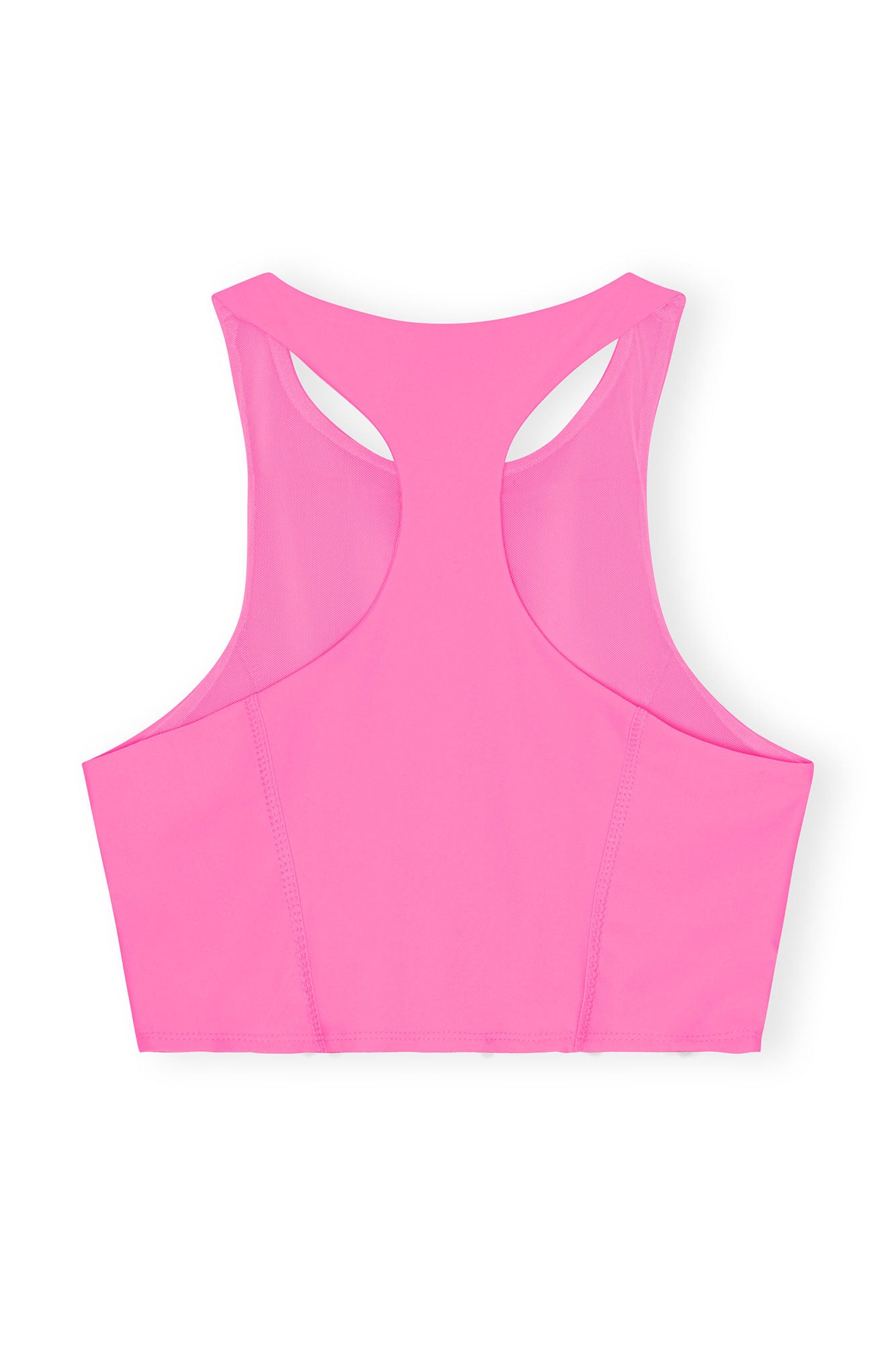 Logo Performance Crop Top | Carmine Rose