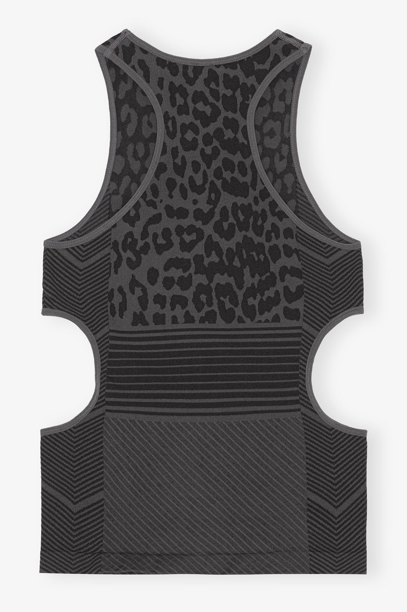 Seamless Jacquard Top | Black