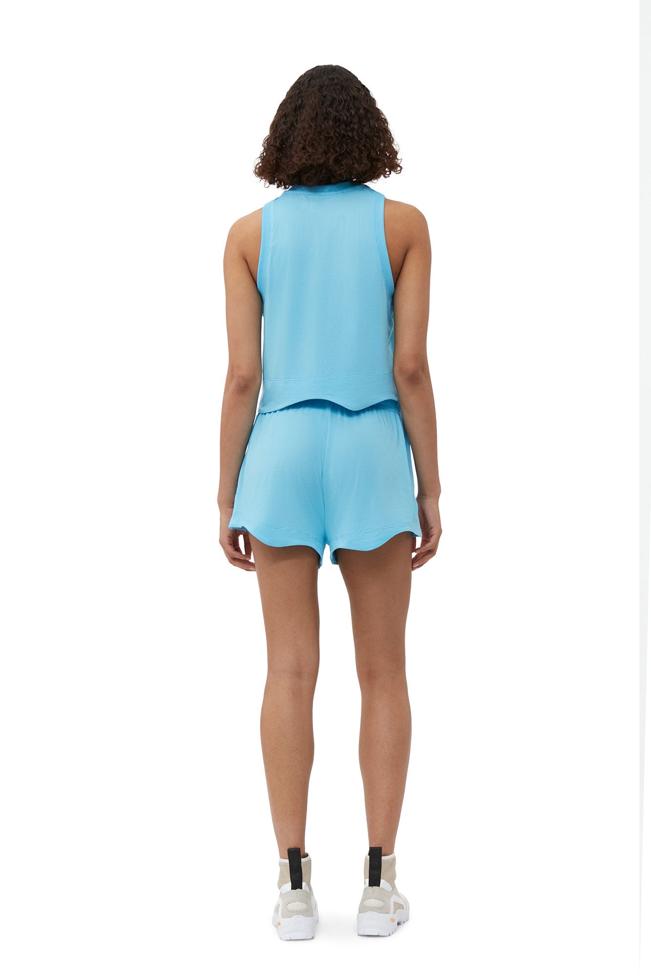 Active Mesh Top | Ethereal Blue