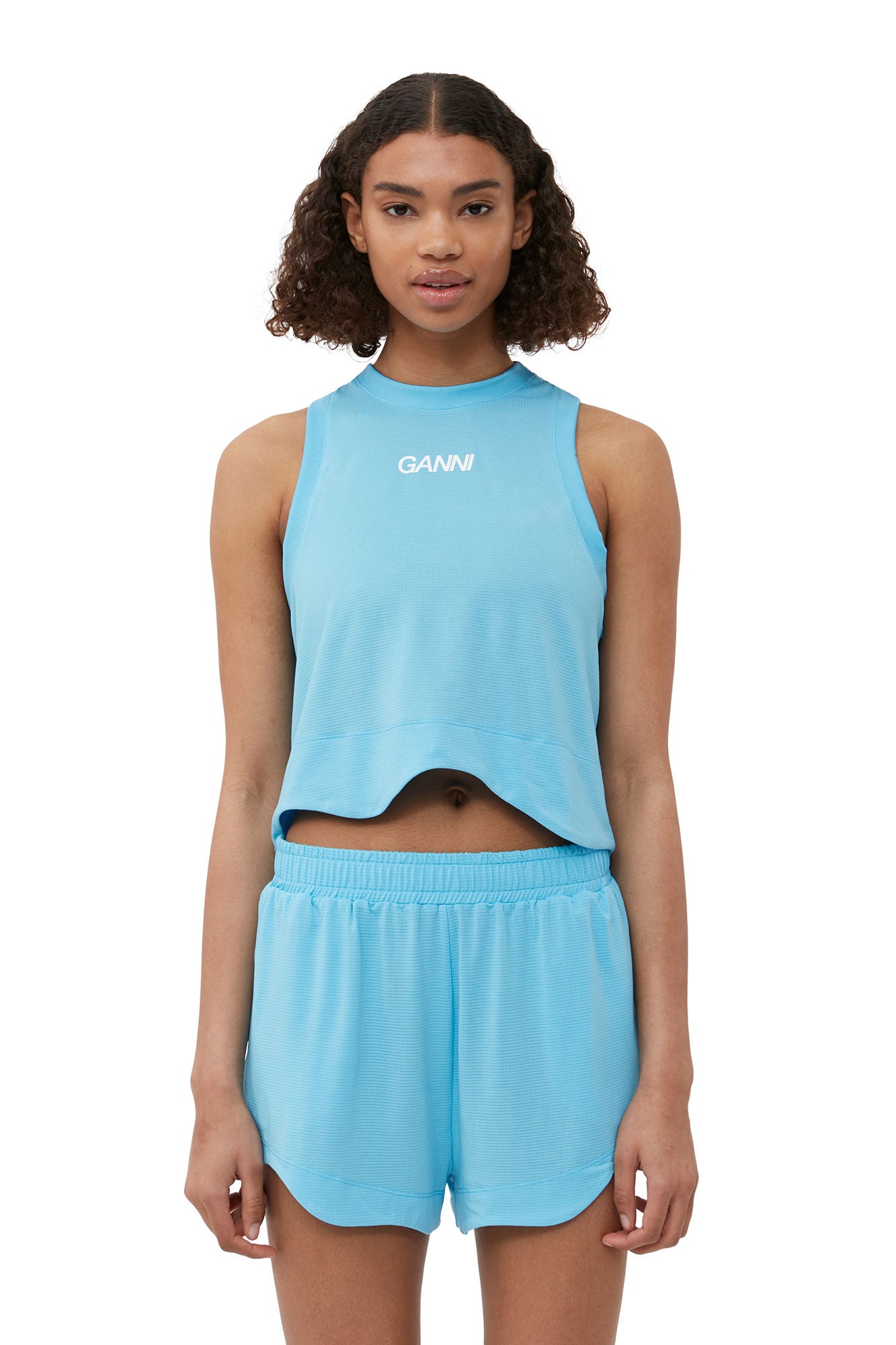 Active Mesh Top | Ethereal Blue
