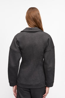 Heavy Fleece Zip-Up | Phantom
