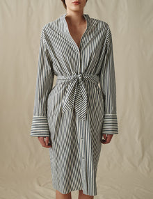 Womens | The Shirtdress in Sunwashed Stripe | Sunwashed Stripe
