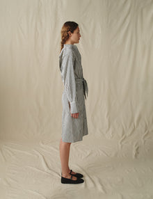 Womens | The Shirtdress in Sunwashed Stripe | Sunwashed Stripe