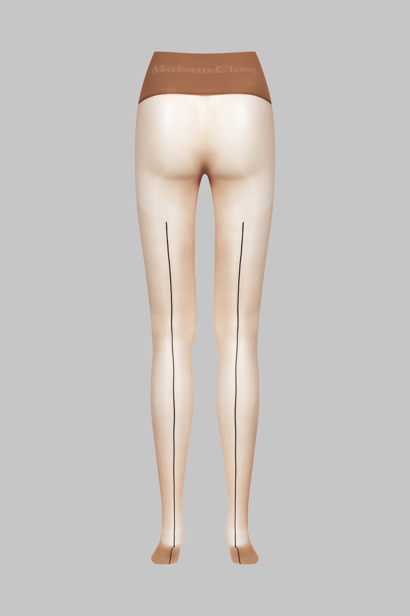 Back Seam Seamless Tights - Signature - 20D - Sun Nude - Les Coquetteries | Nude