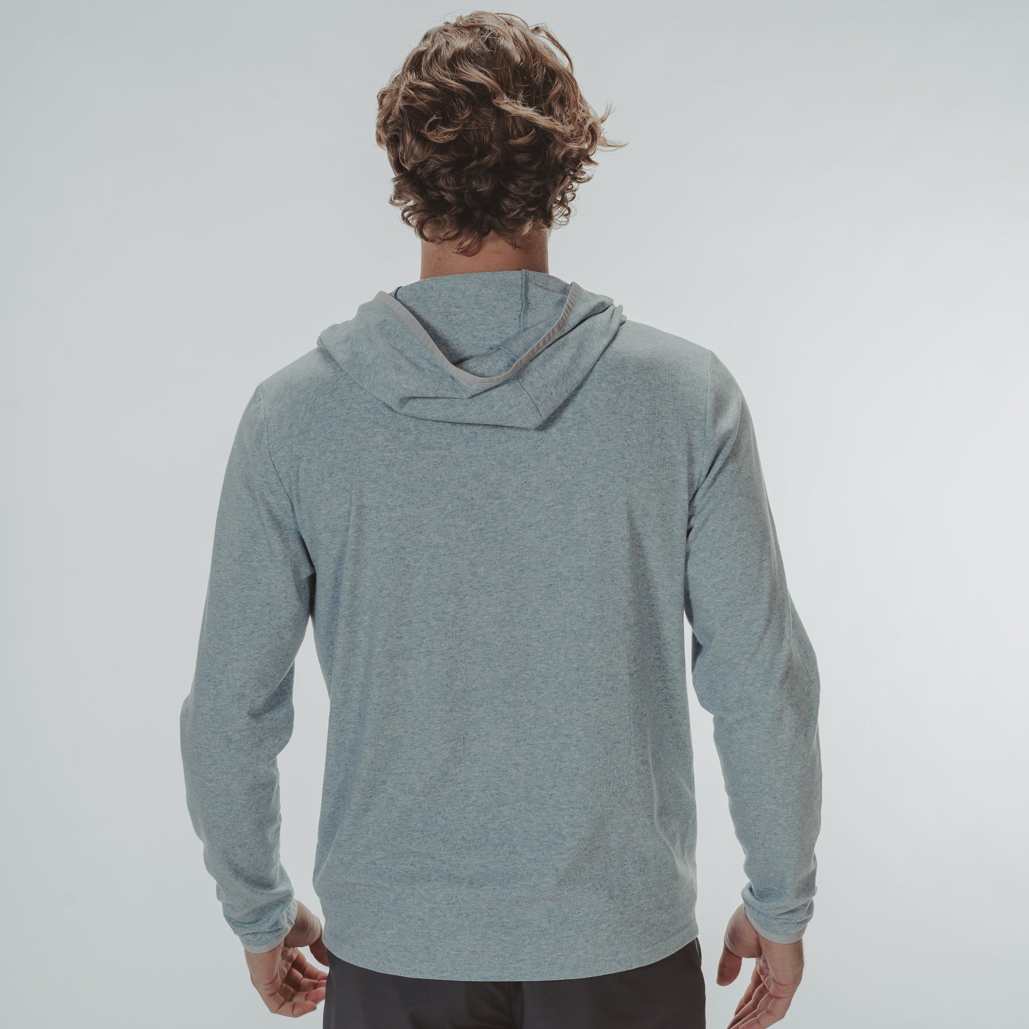 Men | Active Puremeso Pocket Hoodie | Blue Haze