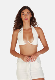 OW Collection Towel Skirt | White